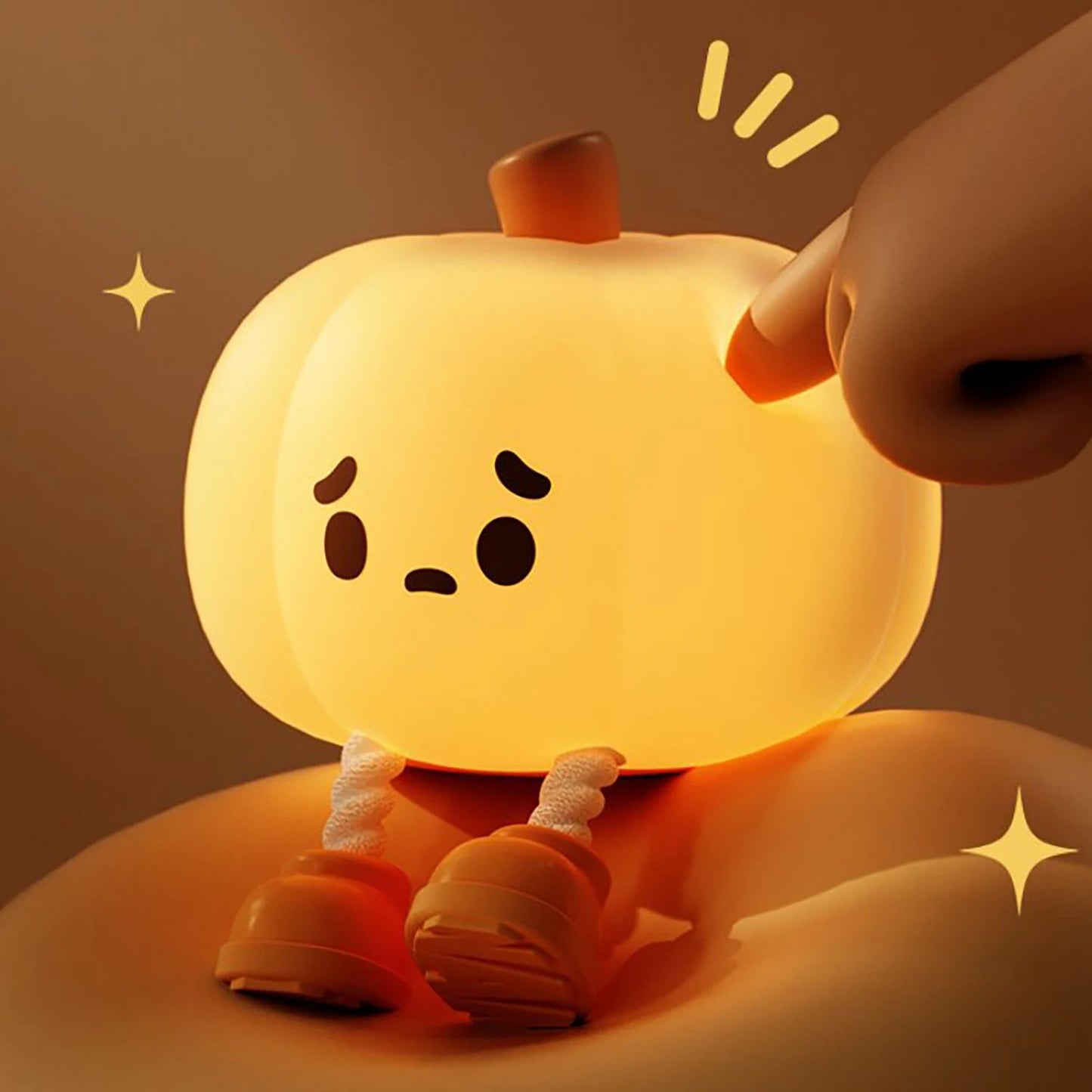 Halloween Glow Pumpkin Lamp