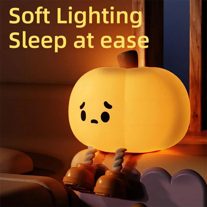 Halloween Glow Pumpkin Lamp