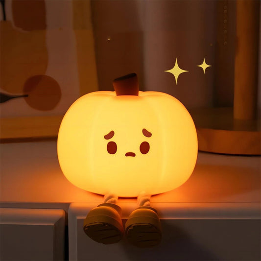 Halloween Glow Pumpkin Lamp