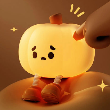 Halloween Glow Pumpkin Lamp