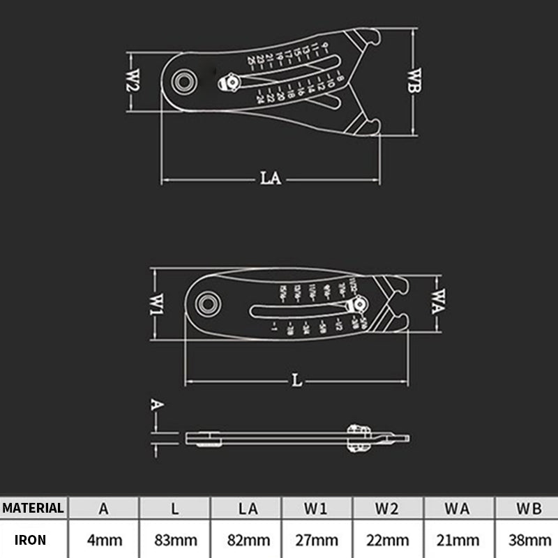 Precision Thread Checker Keychain