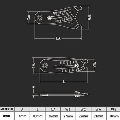 Precision Thread Checker Keychain